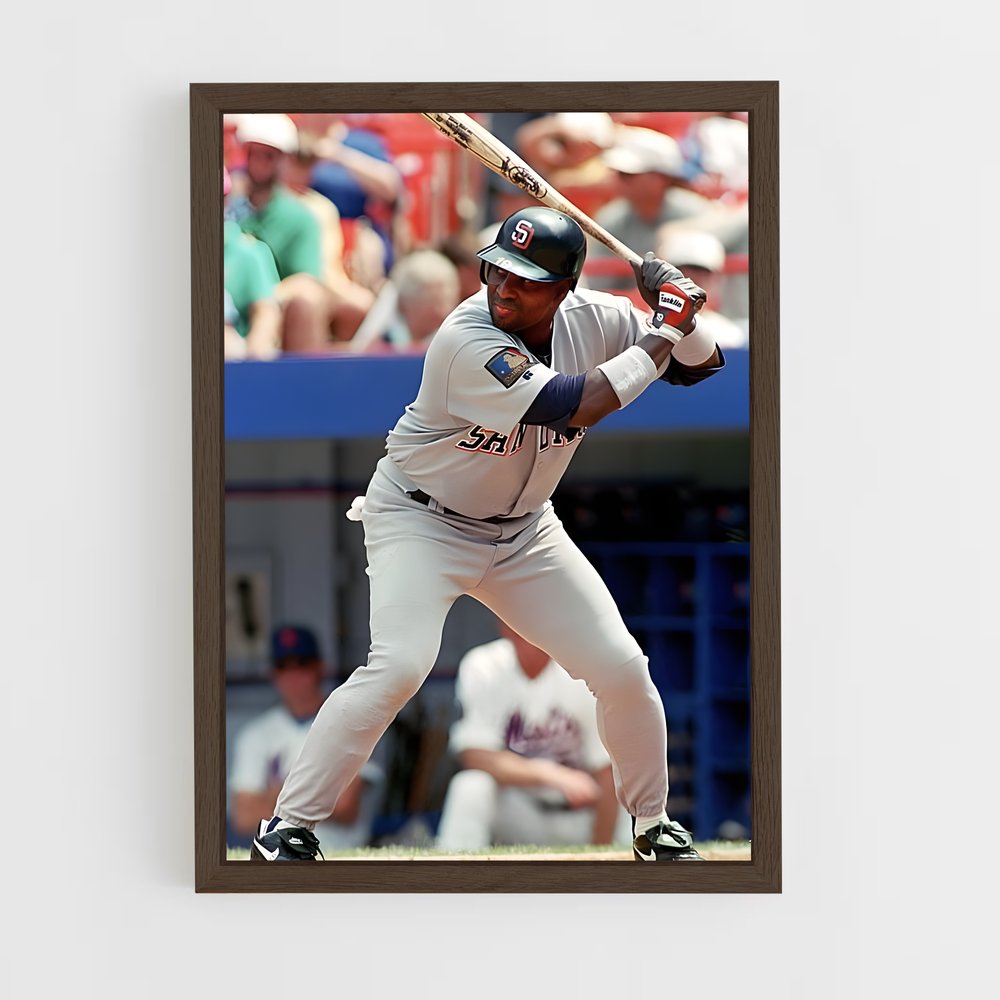 Poster Tony gwynn – affiche Baseball (vue 5)